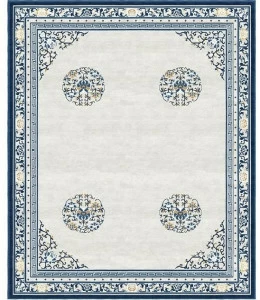 Tapis Rouge Прямоугольный коврик ручной работы Chinoiserie Tr1378