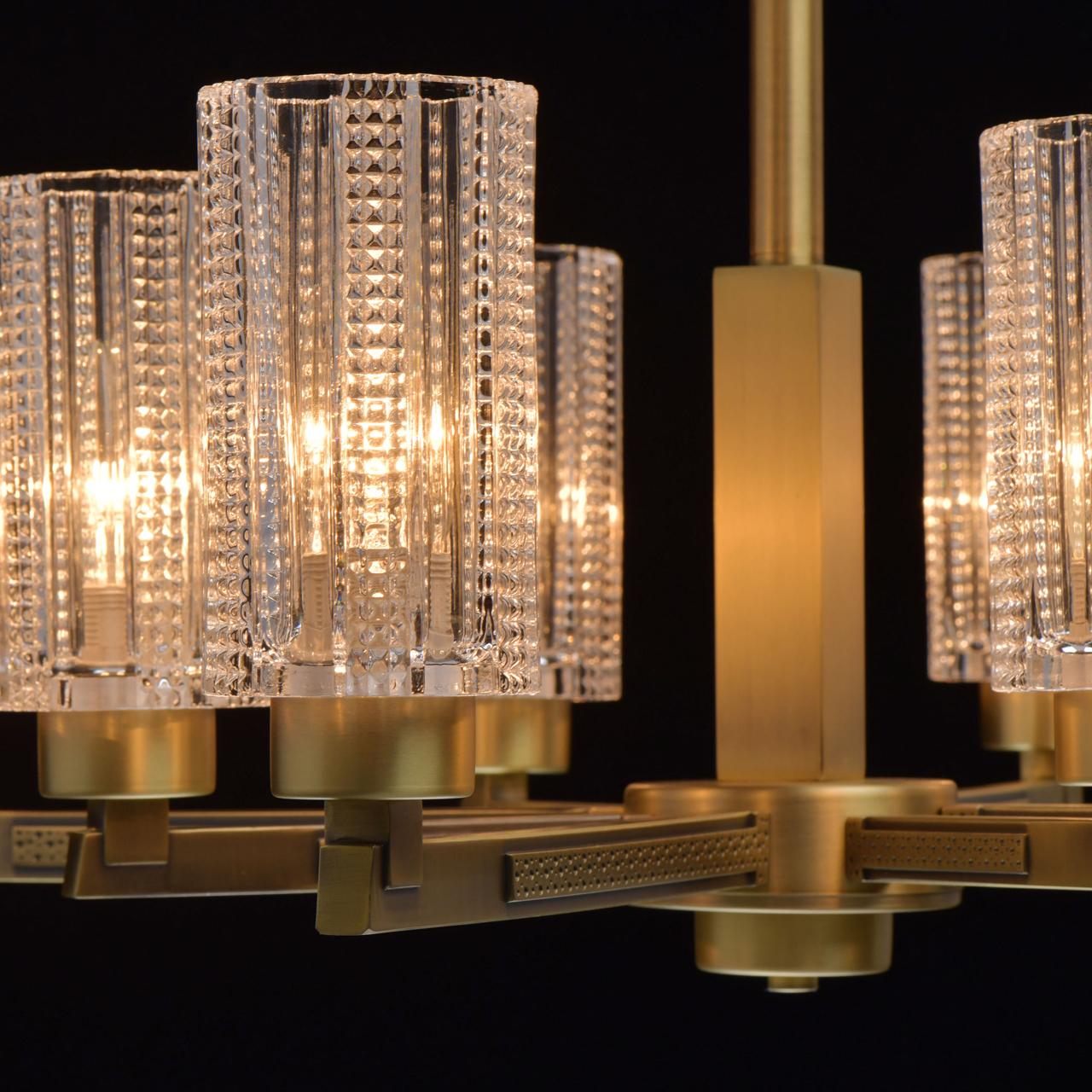 Подвесная люстра MW-Light Альгеро 285011708 MW-LIGHT ДИЗАЙНЕРСКИЕ, АЛЬГЕРО 279657 Желтый  - Вид №3