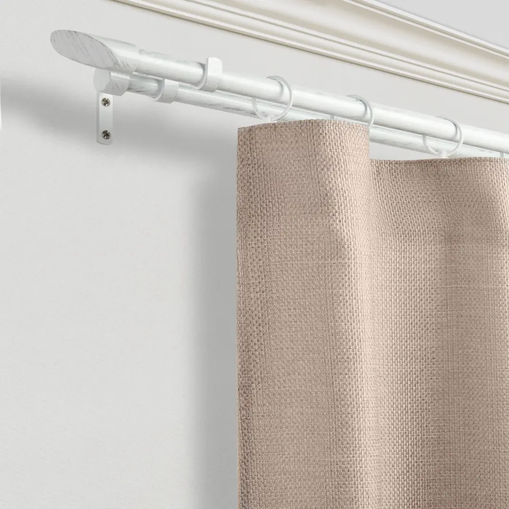 Карниз двухрядный раздвижной d19/16 мм наконечник скол 160-320 см цвет прованс ORBIS STLM-2210274 - Вид №4