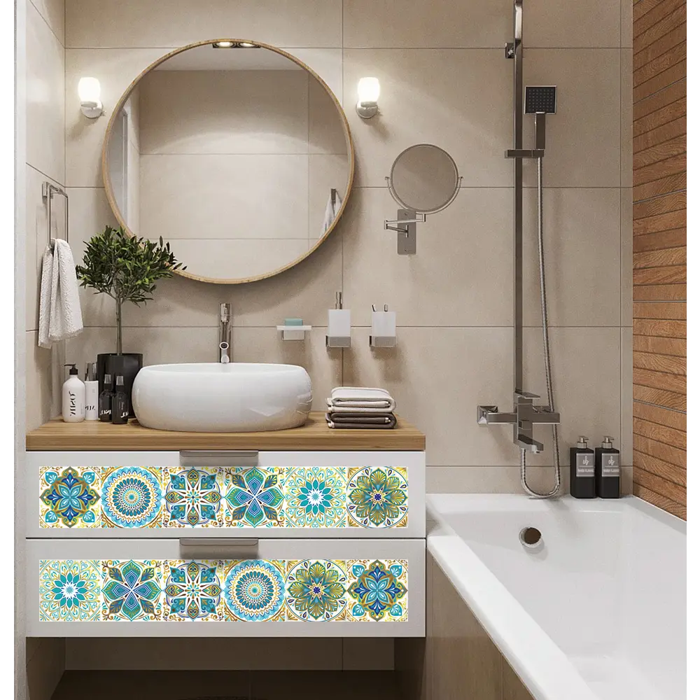 Deco-стикеры Павлин 15x15 см 85381076 STLM-2084880 Santreyd  - Вид №2