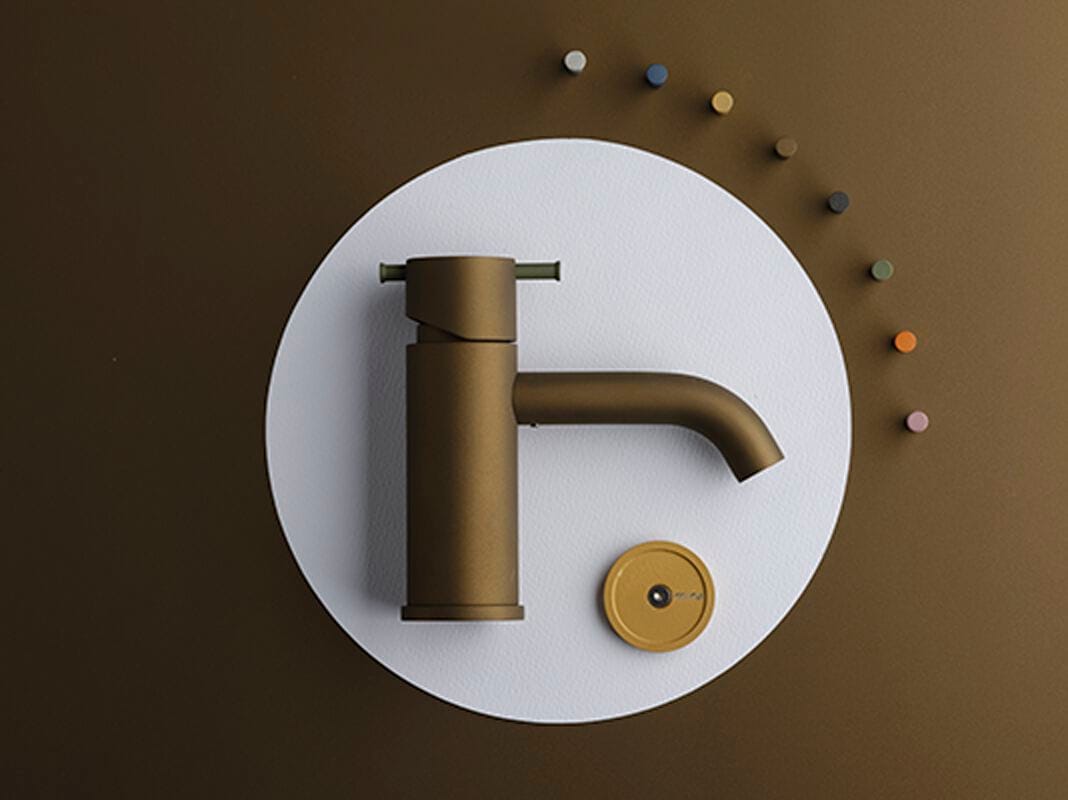 Смеситель для раковины из нержавеющей стали MINA мода ARCH-00124124 - Вид №7