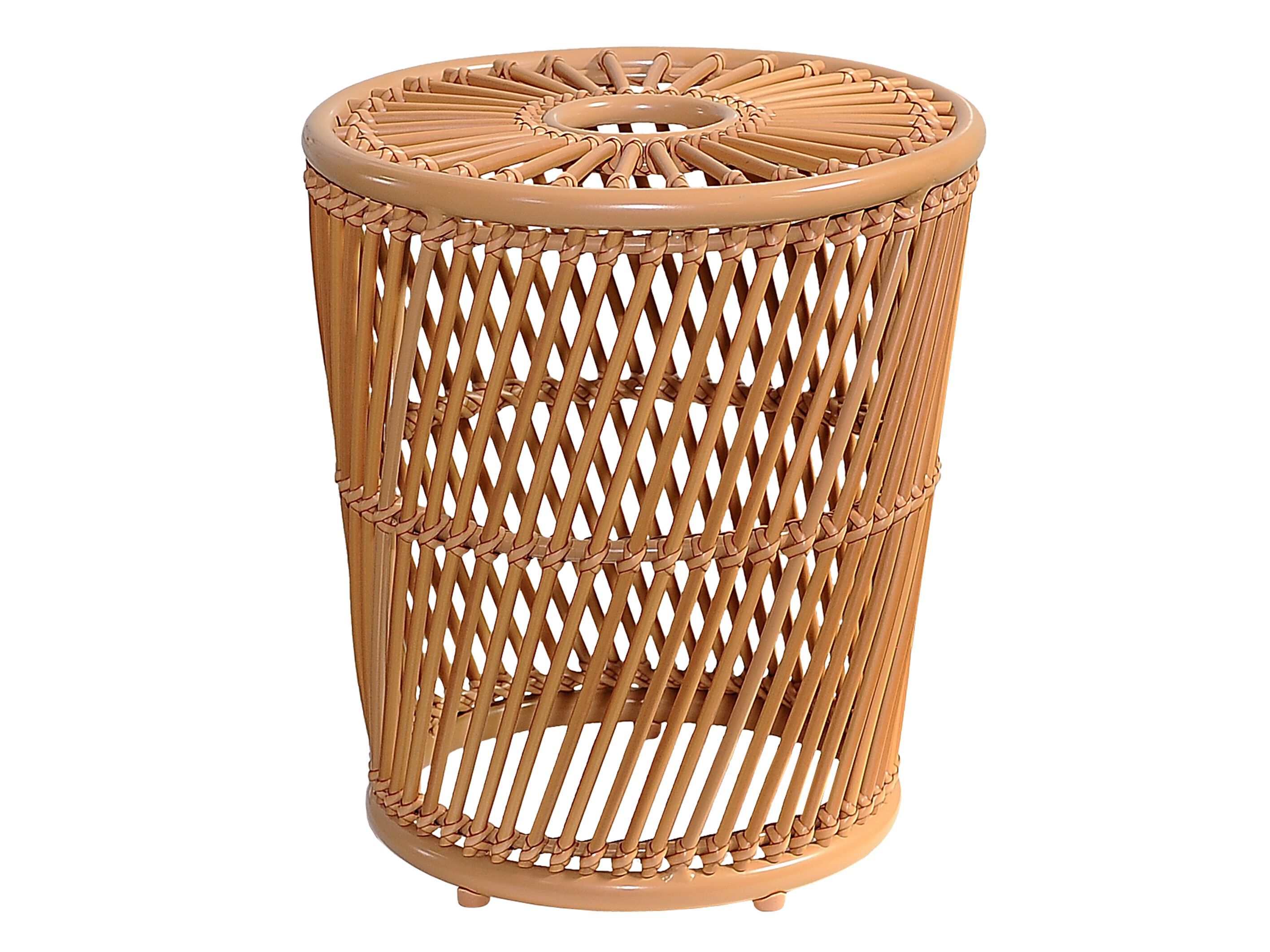 Высокий круглый садовый журнальный столик из синтетического волокна cbdesign ARCH-00120360 - Вид №10