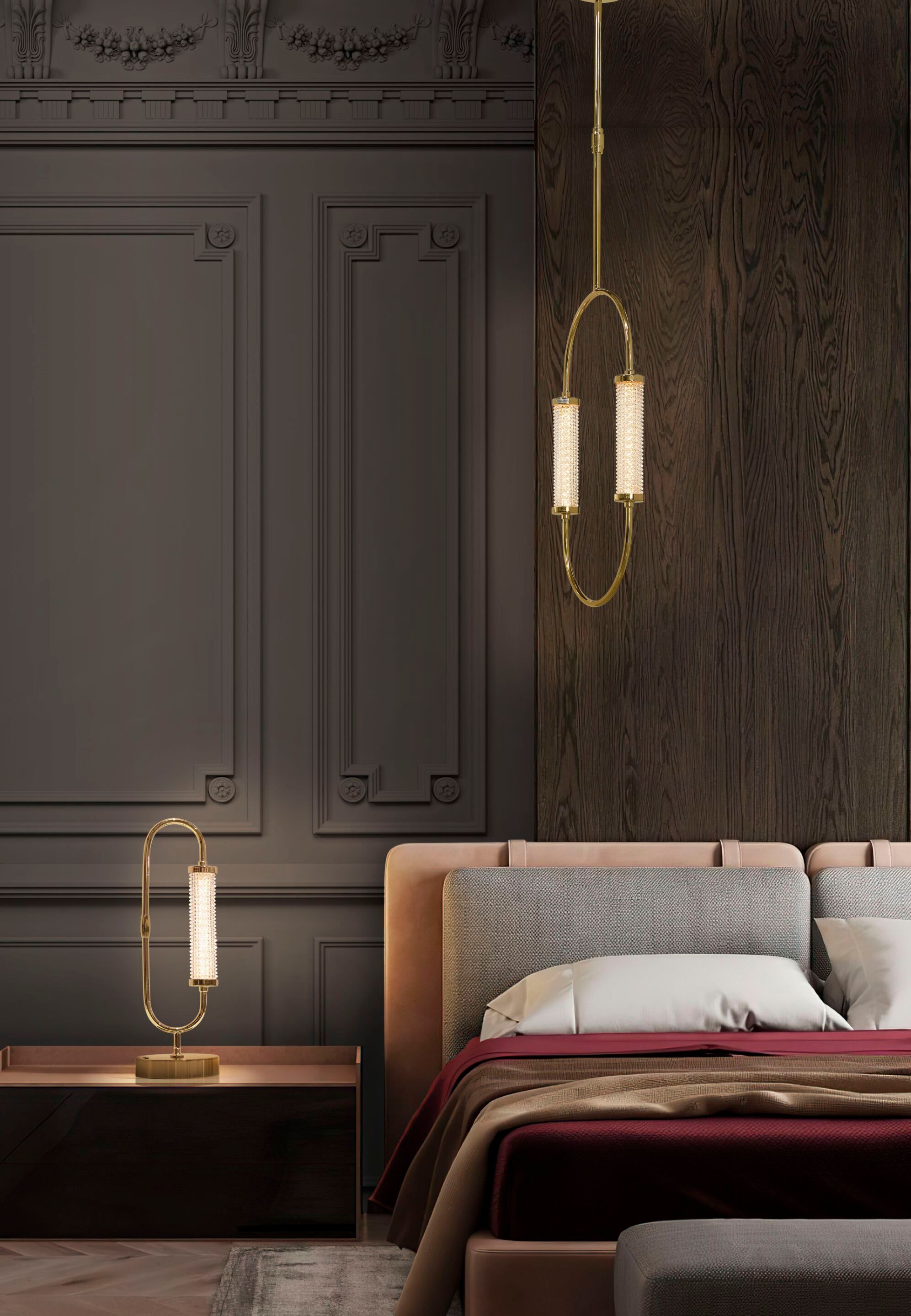 Настольная лампа из металла и стекла K-Lighting Andy ARCH-00075344 - Вид №2