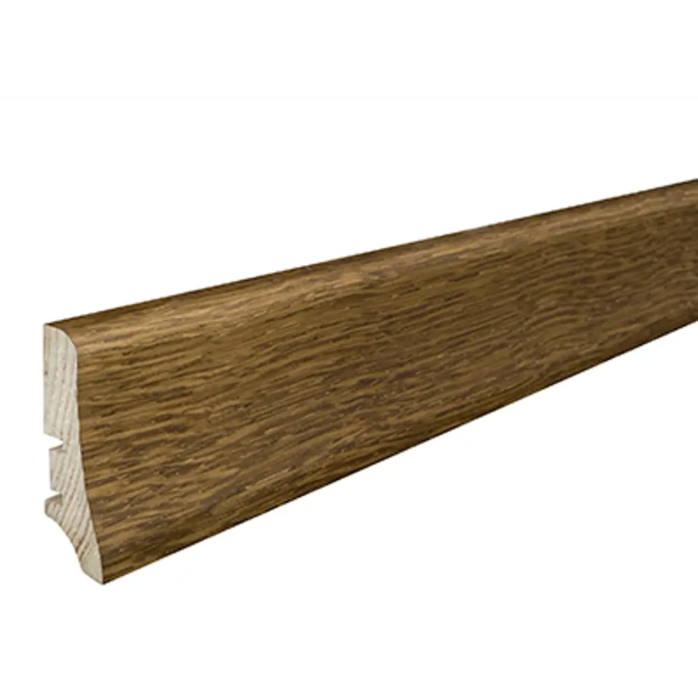 Плинтус напольный шпон 5.8 см 2.2 м цвет дуб хани Barlinek STLM-2118111