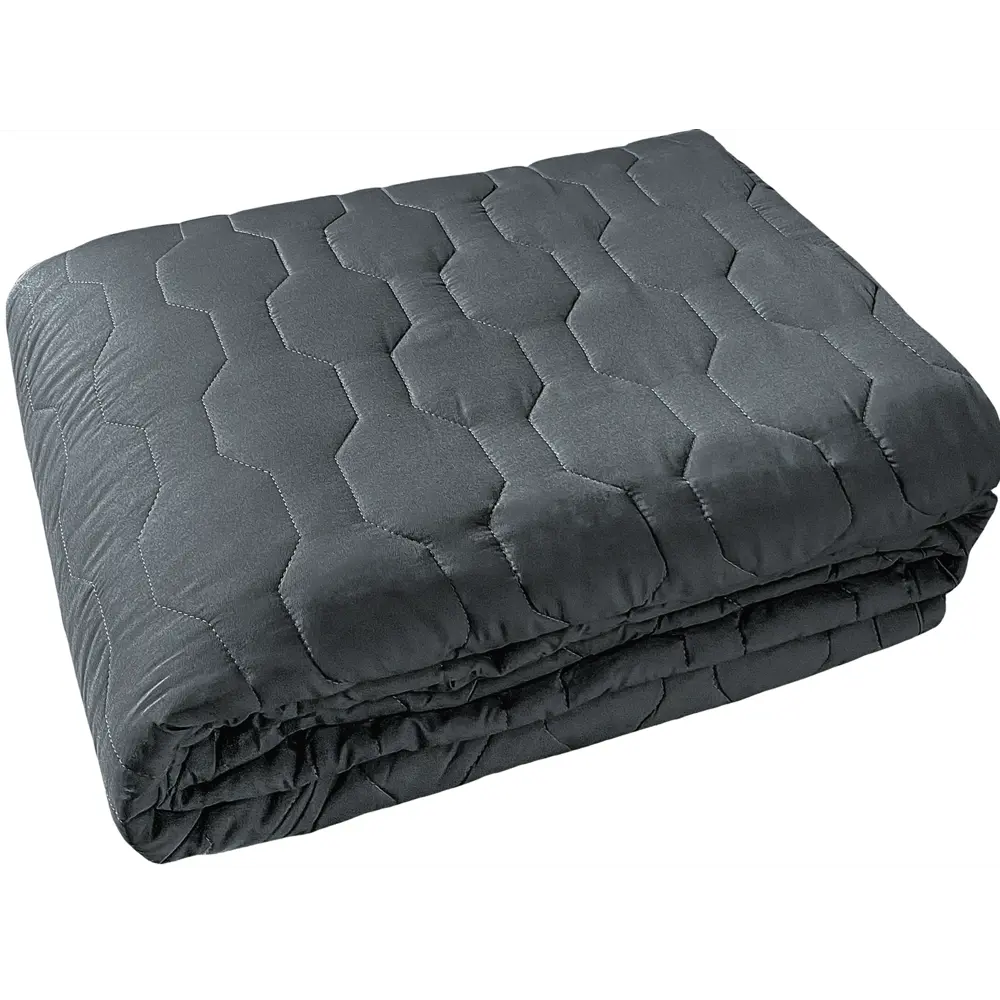 Покрывало 200x240 см микрофибра цвет графит Santreyd STLM-2002875