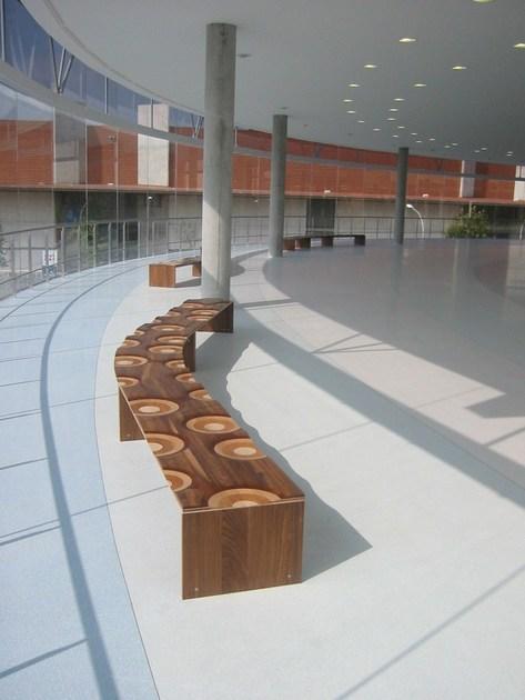 Casamania & Horm Модульная скамья из массива дерева Ripples sun-id-1453603 - Вид №6