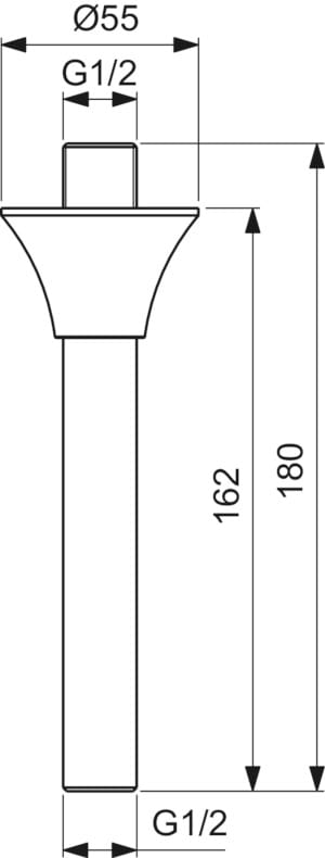 Душевая рука Ideal Standard La Dolce Vita ARCH-00031755 - Вид №4