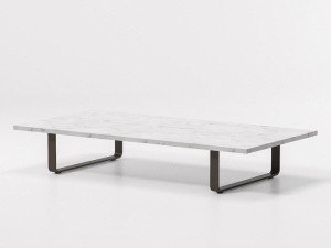 Мраморный садовый столик