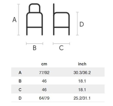 Тканевый мягкий стул Midj TOY ARCH-00025640 - Вид №6