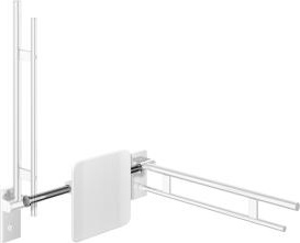 900.50.11640 Двойной шарнирный опорный рельс, конструкция a HEWI Stützen  - Вид №16