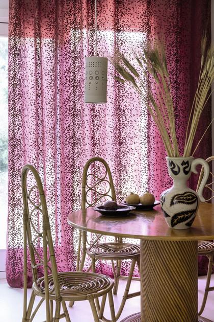 Élitis Вышитая льняная ткань Amalfia sun-id-1484883 - Вид №1