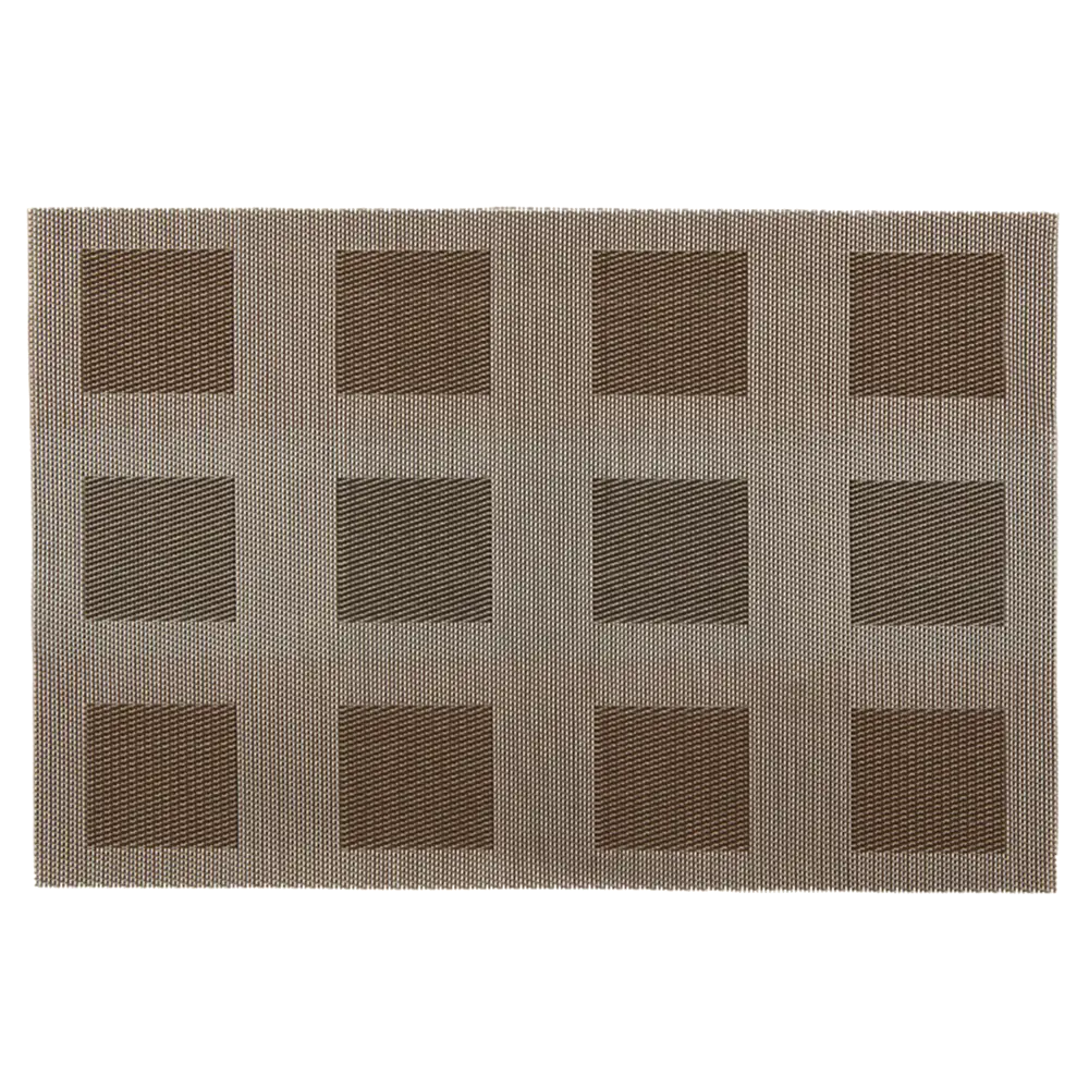 Салфетка сервировочная «Квадраты» 30x45 см цвет коричневый 82406645 STLM-2169280 Santreyd  - Вид №2