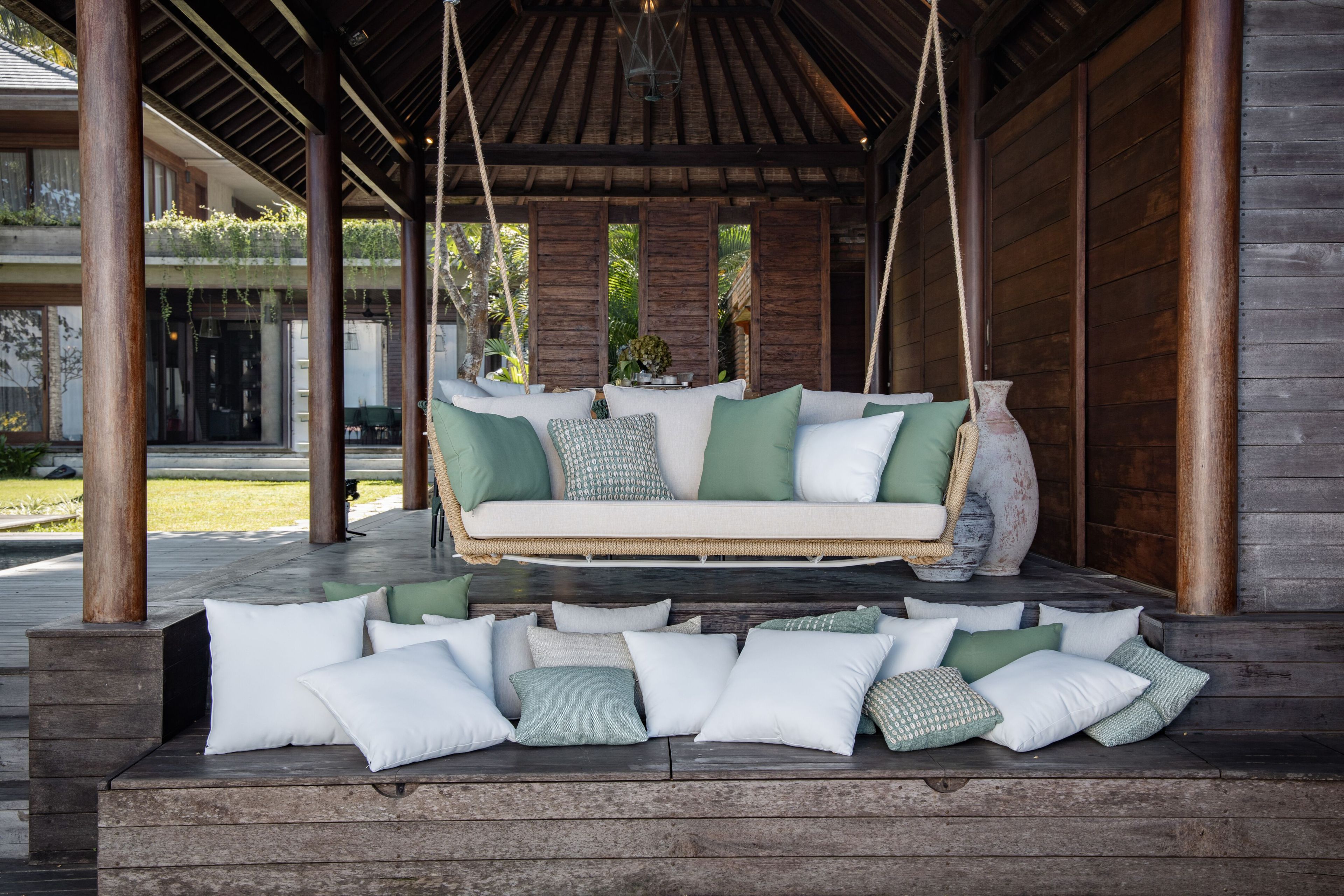 Подвесное сиденье из синтетического волокна на 2 места cbdesign Рио ARCH-00057302 - Вид №2