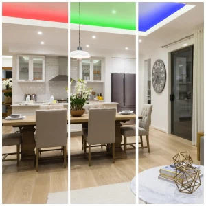 Светодиодная лента Apeyron 00-530 60 диод 14.4 Вт/м 12 В 10 мм IP20 30 м RGB свет