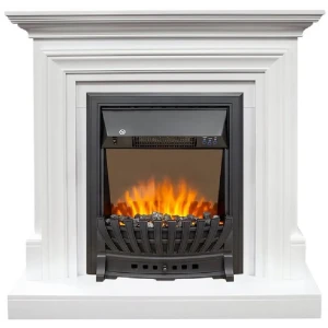 Каминокомплект Royal Flame Bradford STD Aspen Black 1.5 кВт цвет белый