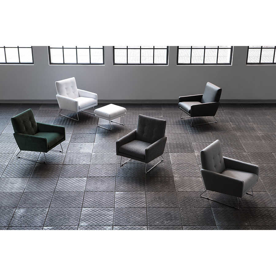 Кресло Max, серое Sits S1421 - Вид №2