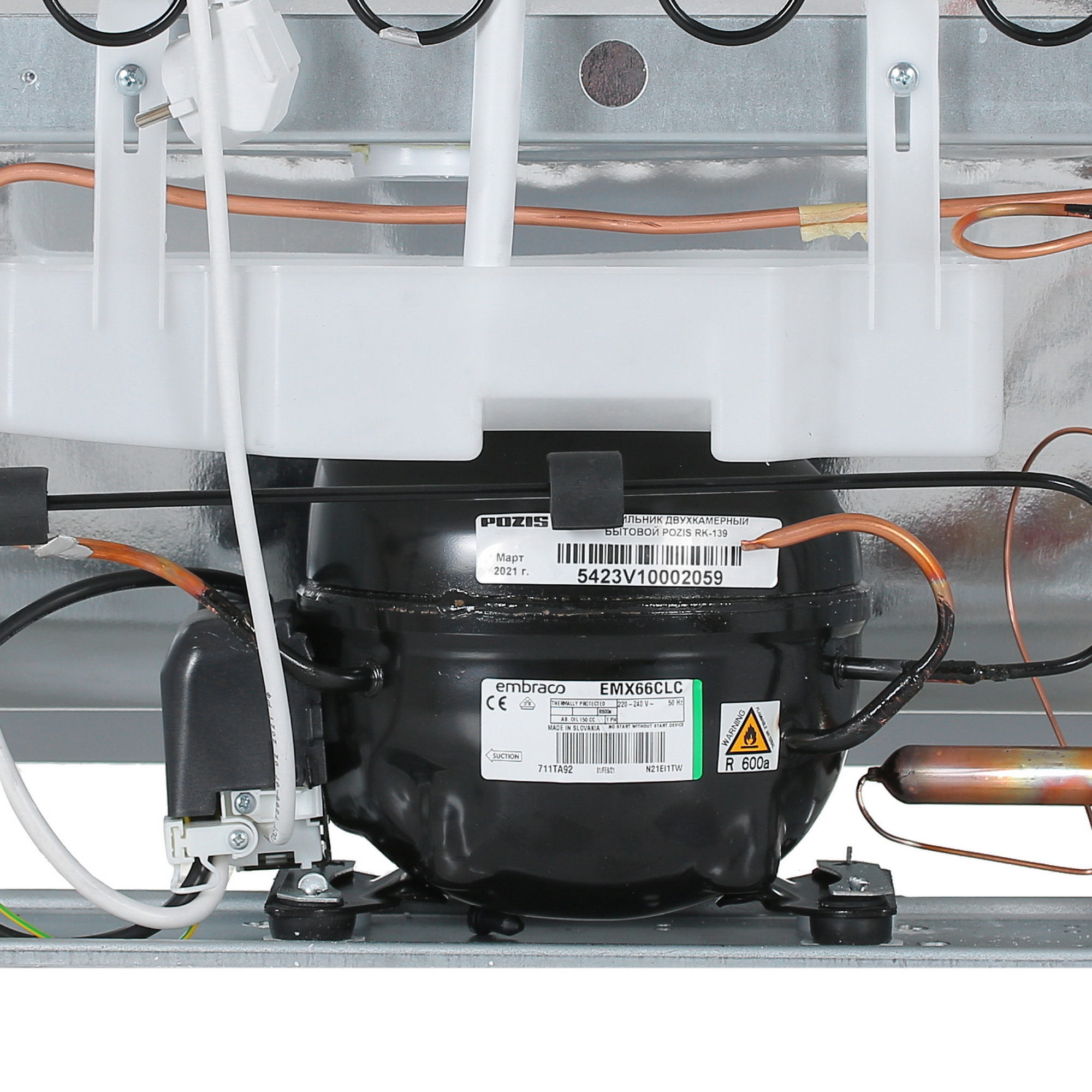 1098698 Холодильник с морозильником   Pozis RK-139 черный STDN-0068756 - Вид №10