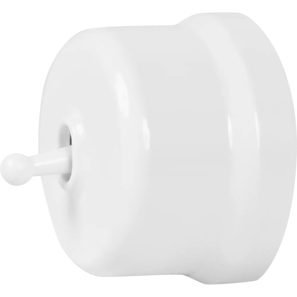 Выключатель накладной Electraline 1 клавиша цвет белый Ретро STLM-2085865 - Вид №5