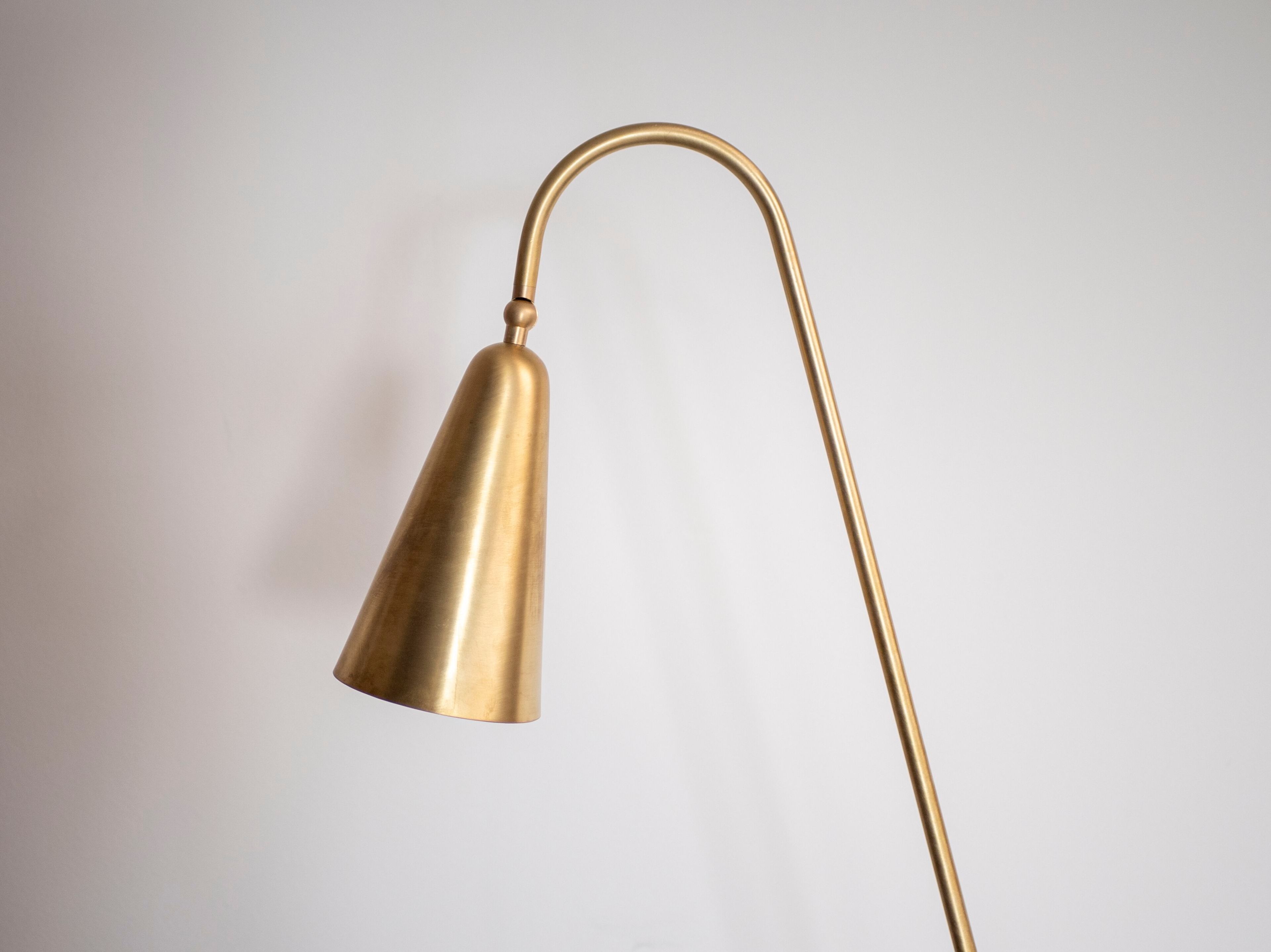 Латунь светодиодный торшер 247LAB RB ARCH-00099064 - Вид №3