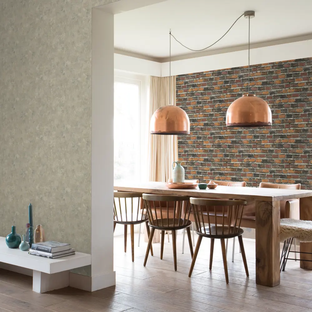 Обои флизелиновые Rasch Factory Style терракотовые 1.06 м R969511 STLM-2156808 - Вид №4