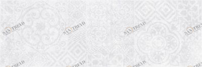 Alabama Плитка настенная серый узор Laparet 60016