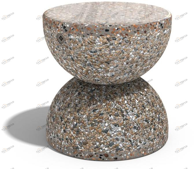 ENCHO ENCHEV - ETE Бетонный садовый стул  112 