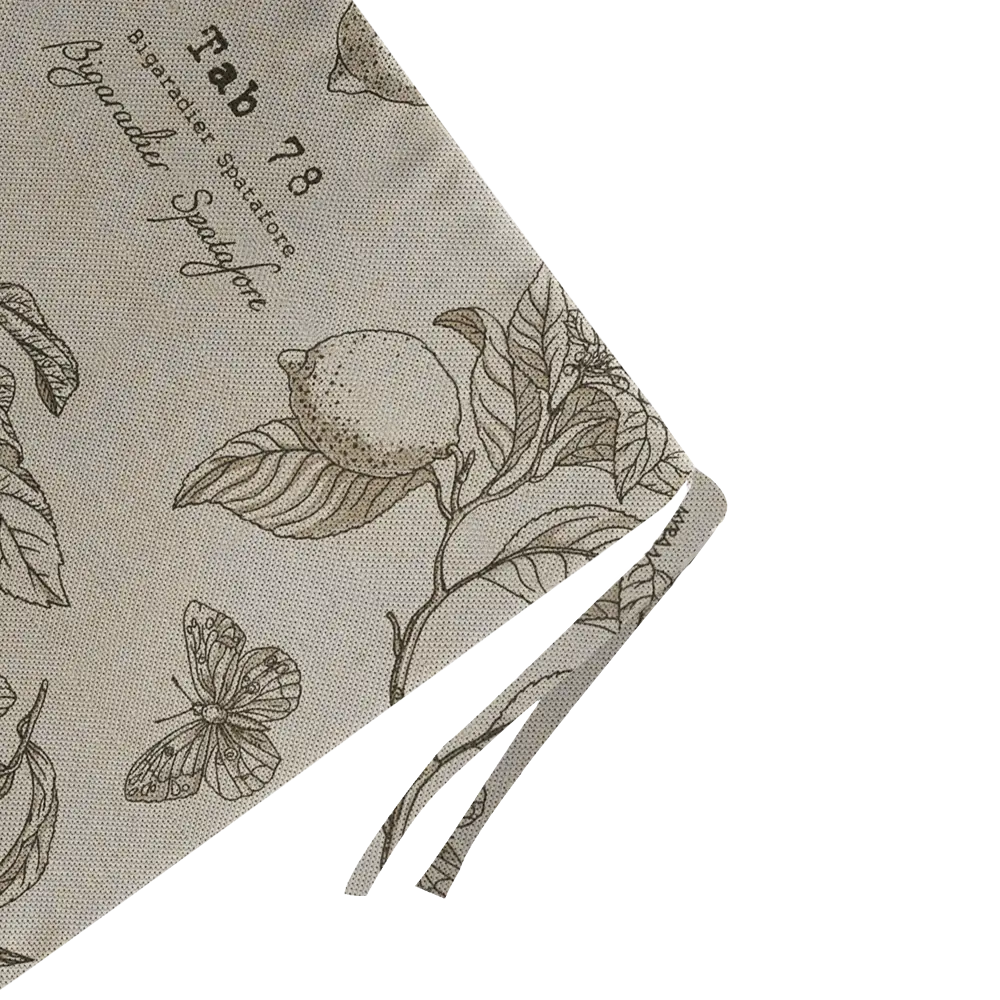 Галета на табурет "Лимоны" 35х35 см LINEN WAY STLM-2110276 - Вид №2