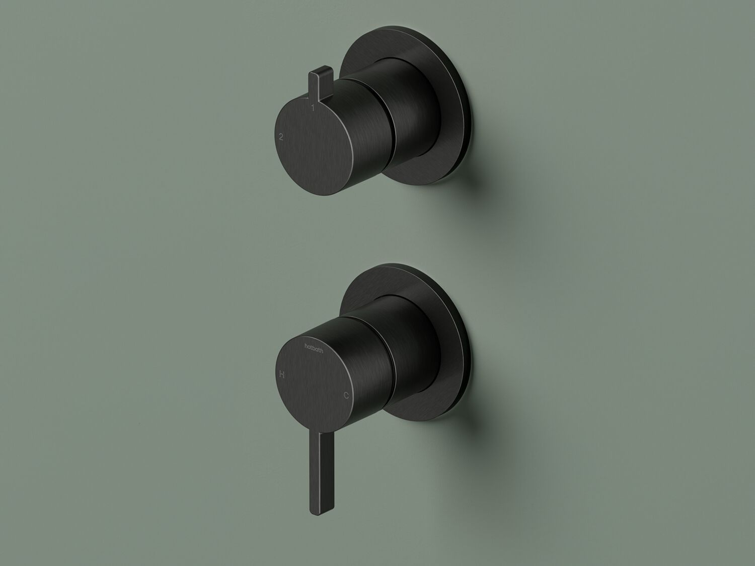 Латунный встраиваемый смеситель для душа Hotbath Ace ARCH-00136635