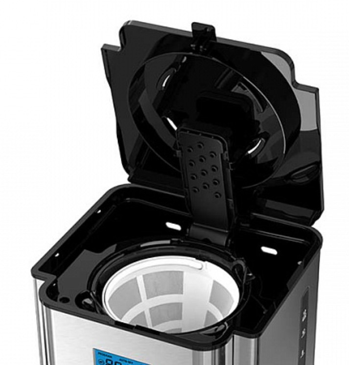 9116147 Кофеварка капельная BQ CM1004 Steel-black серебристый STDN-0006118 - Вид №5