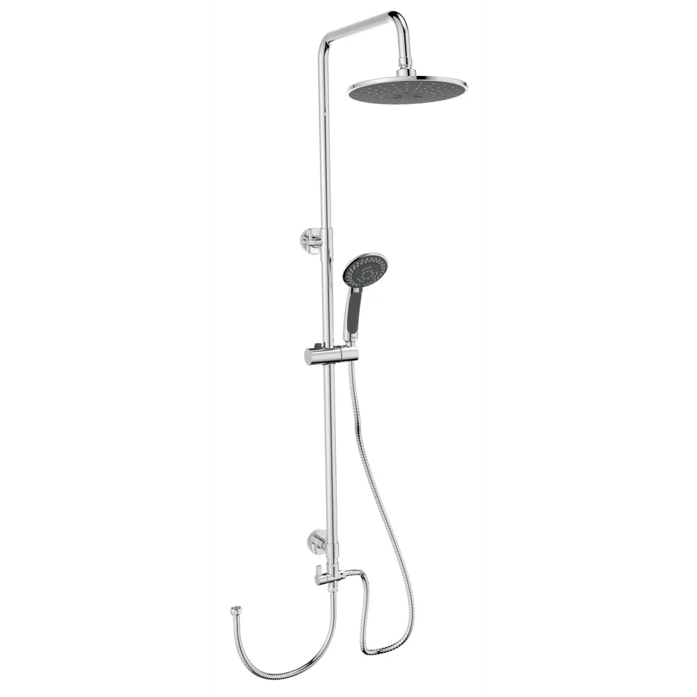 Душевая система KONSENSA Силла 821370CP 2 режима цвет хром STLM-2015472