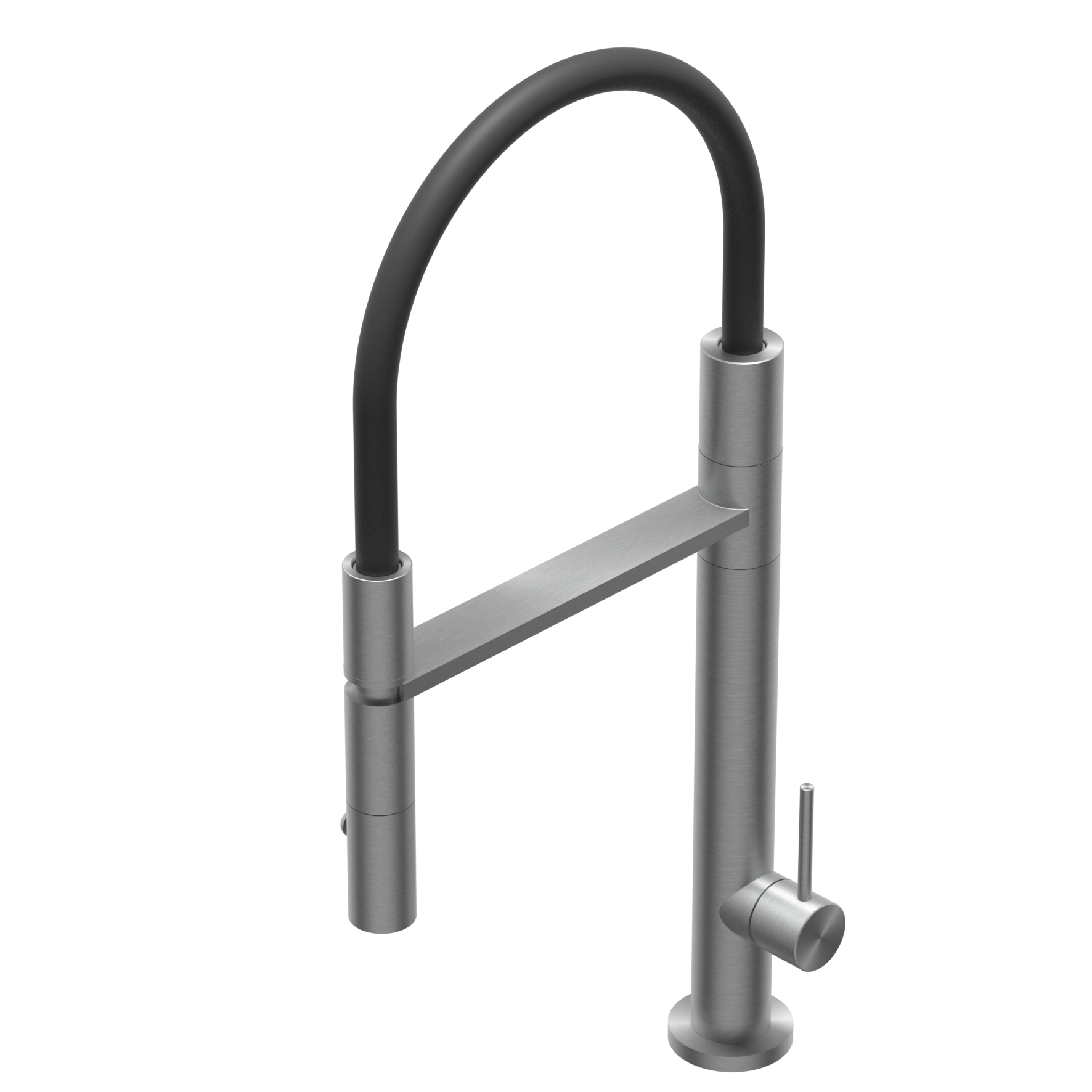 E0CU200 Смеситель для мойки, однорычажный Ritmonio Diametro35 Cucina Inox