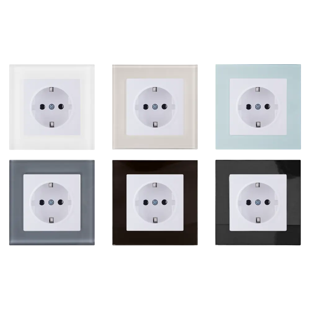 Розетка встраиваемая Werkel с заземлением цвет белый 10 шт Встраиваемые механизмы STLM-2186524 - Вид №1