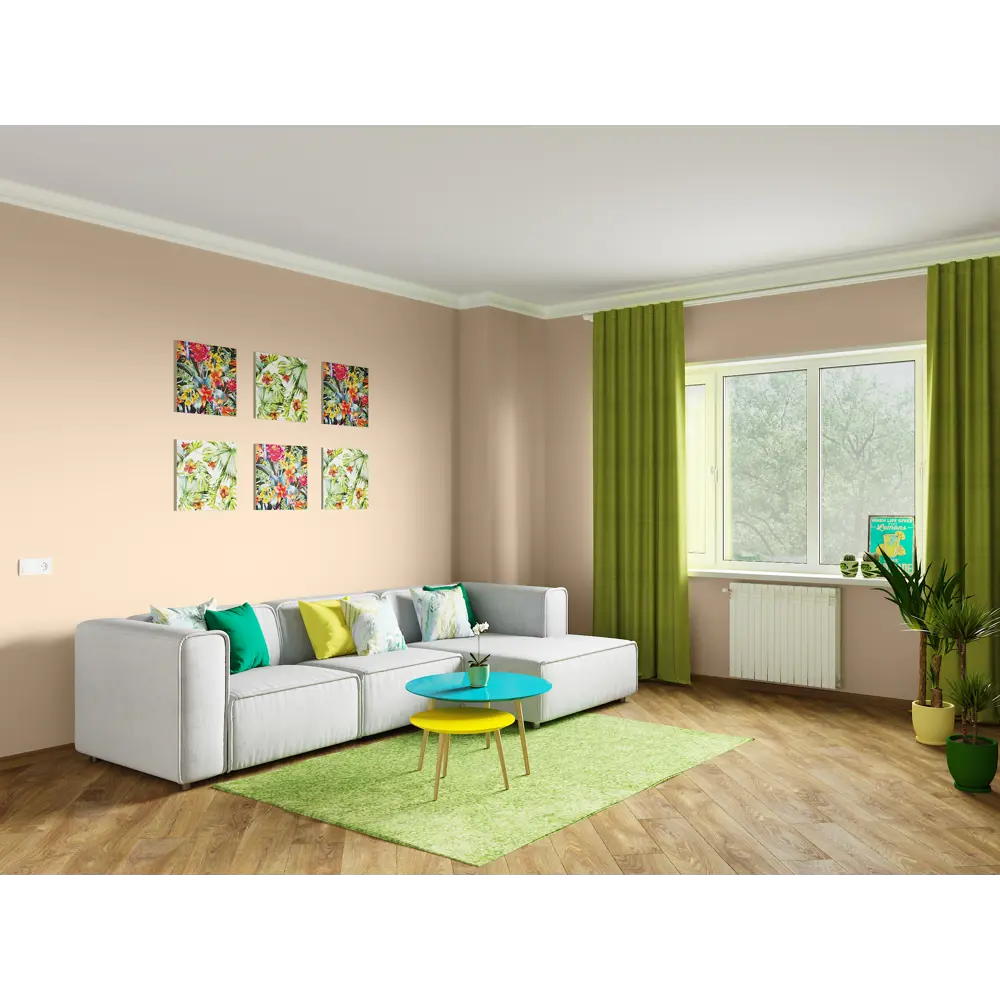 Краска для стен и потолков Trend Farbe цвет Капучино 50 мл Dufa STLM-2000249 - Вид №4