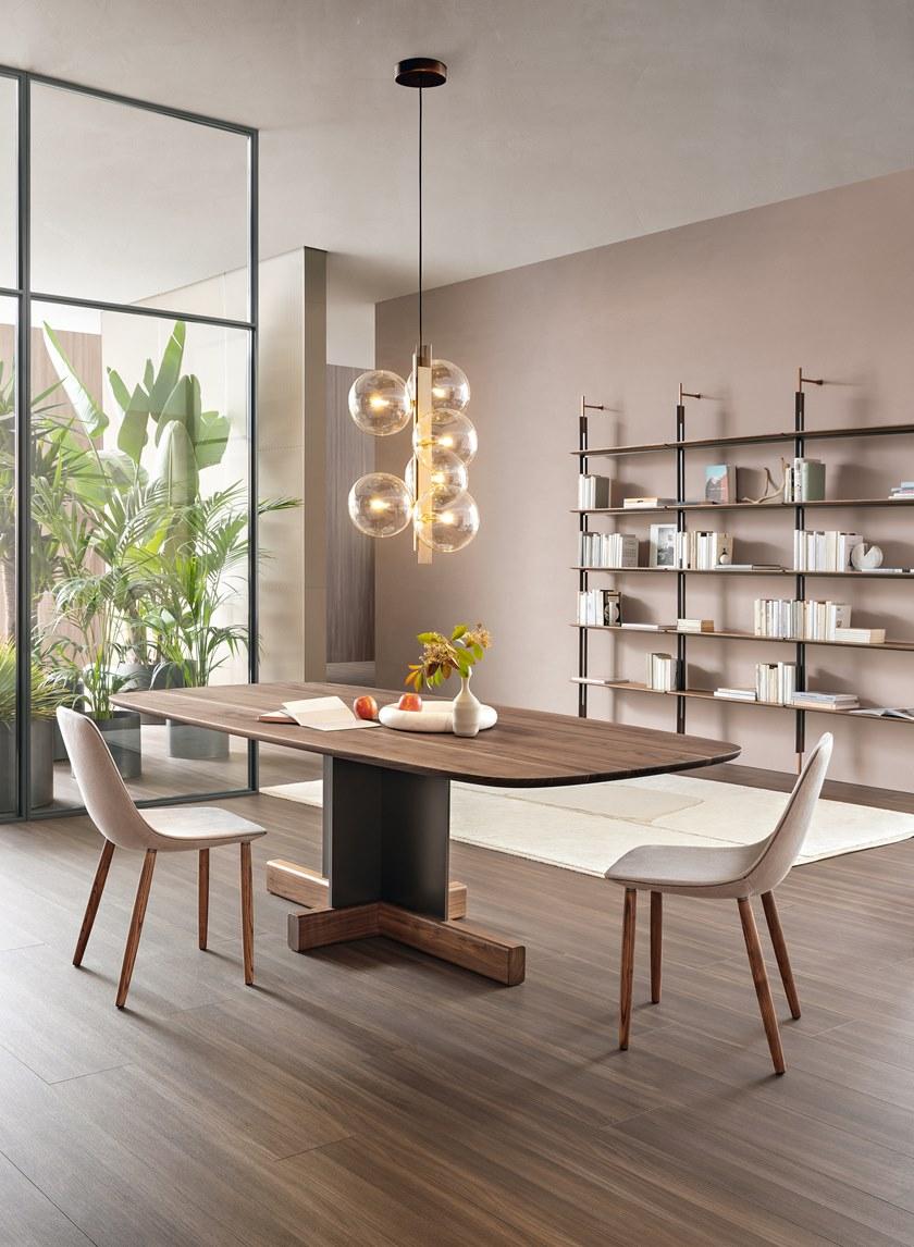 Bonaldo Прямоугольный стол из дерева или керамики sun-id-1459032 - Вид №1