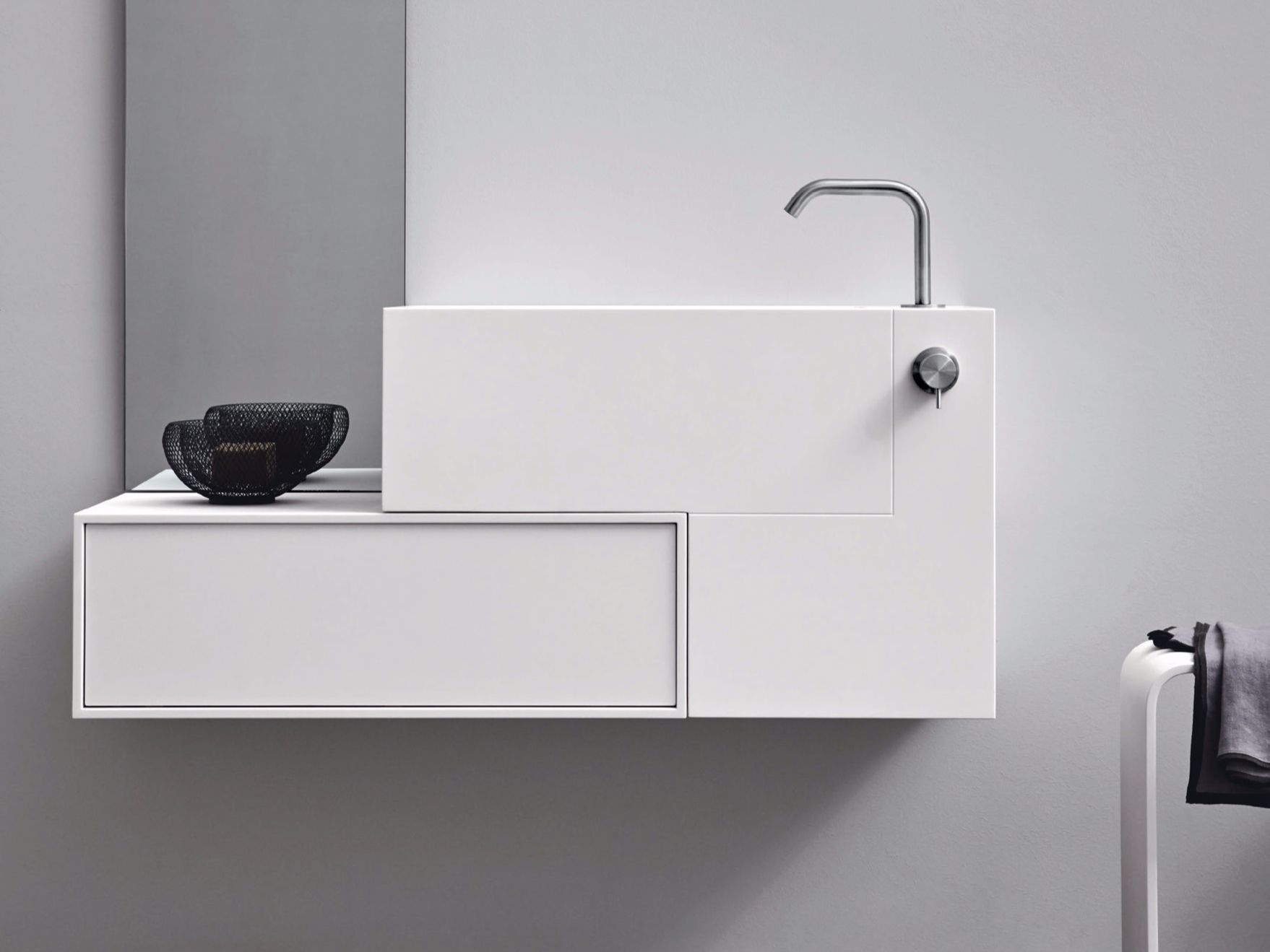 Подвесная раковина Corian® Rexa уникальный ARCH-00018346