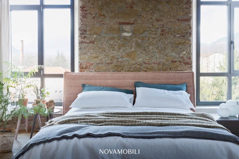 Novamobili Двуспальная кровать с мягким изголовьем sun-id-1432070 - Вид №2