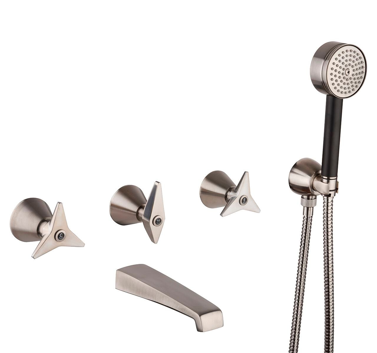 Настенный смеситель для ванны с ручным душем Mamoli Gio Ponti ARCH-00027917 - Вид №1