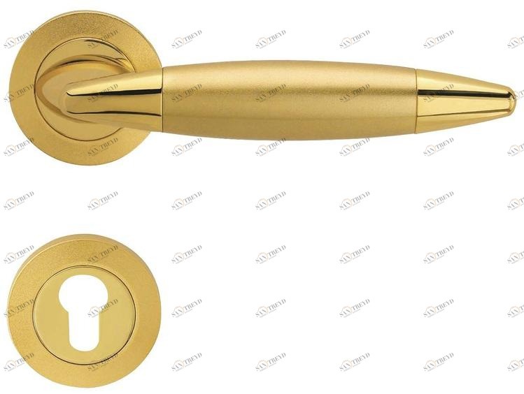 LINEA CALI' Классическая латунная ручка на розетке с замком Havana sun-id-1475809