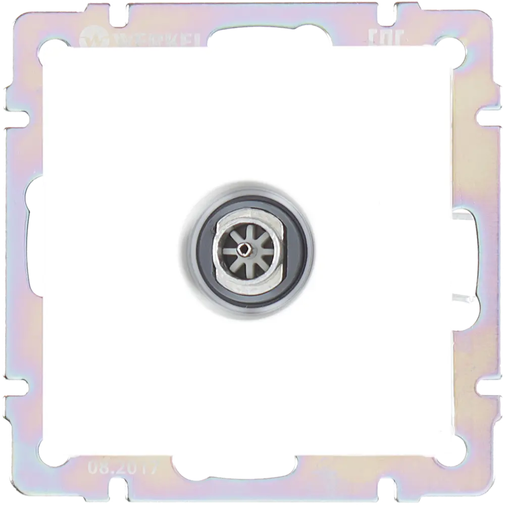 ТВ-розетка оконечная WERKEL для чёткого сигнала 17782133