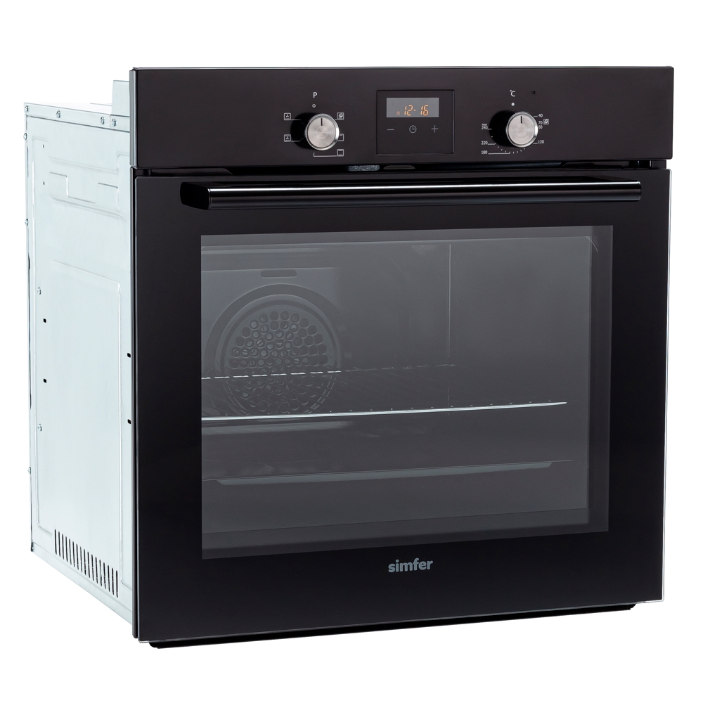 9125097 Электрический духовой шкаф Simfer B6EB56014 черный STDN-0084423 - Вид №1