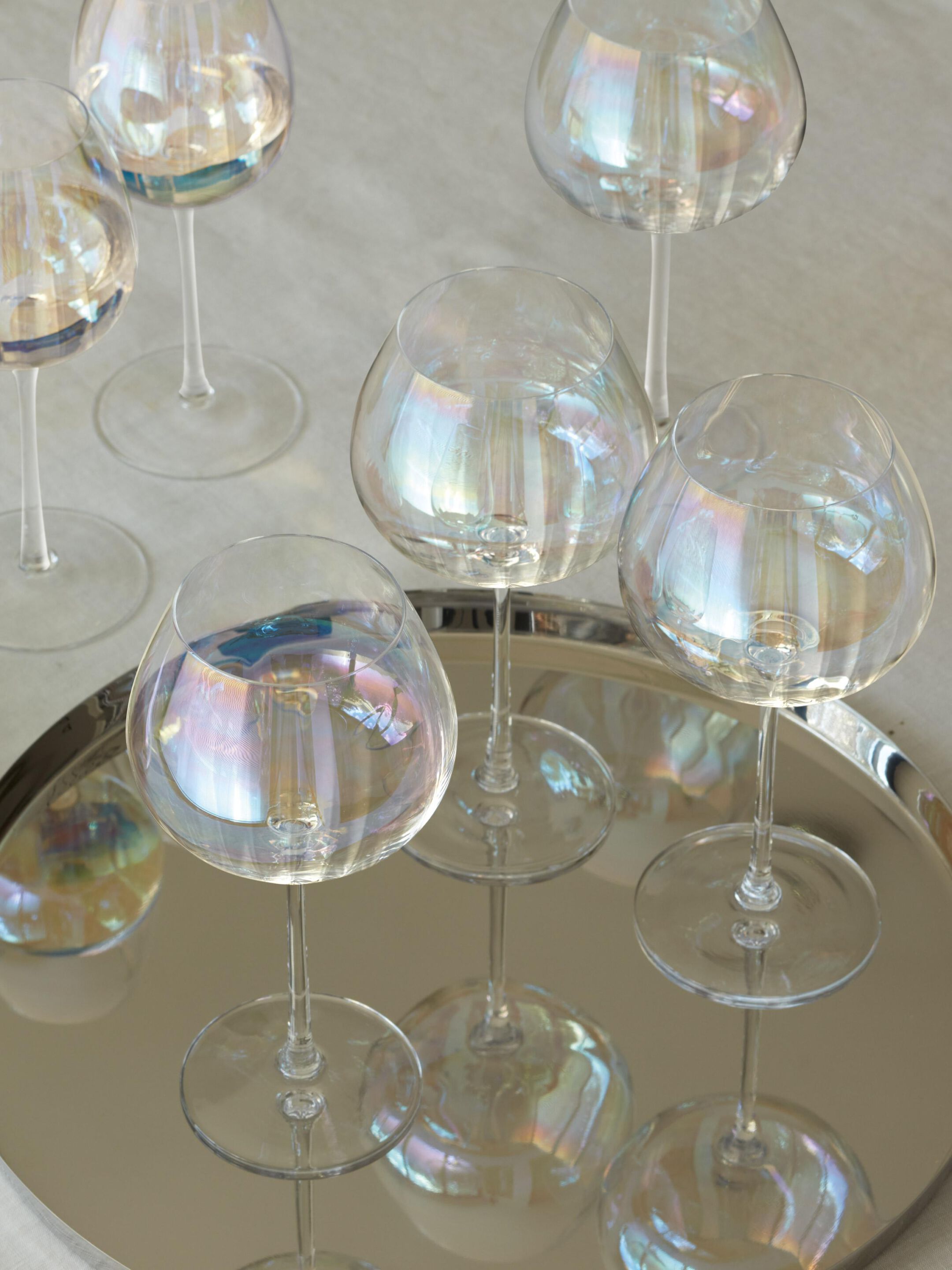 Набор бокалов для вина из дутого стекла - 460 мл LSA Pearl ARCH-00069992 - Вид №3