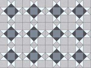 Нескользящий виниловый пол с цементным эффектом