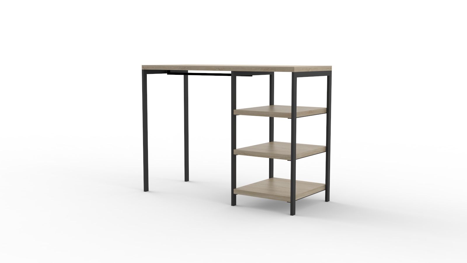 Прямоугольный стол с полками для контракта Mobilspazio ARCH-00076414 - Вид №45