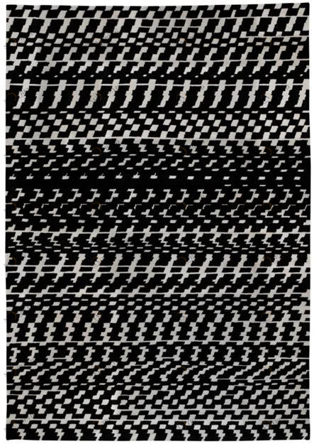 I + I Прямоугольный коврик из шерсти и хлопка с геометрическими мотивами  C 60m - c 60l 