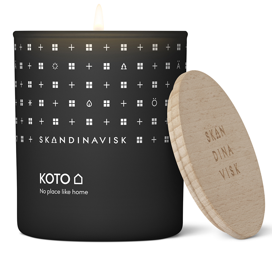 SK20106 Свеча ароматическая koto с крышкой, 200 г (новая) S K A N D I N A V I S K  - Вид №4