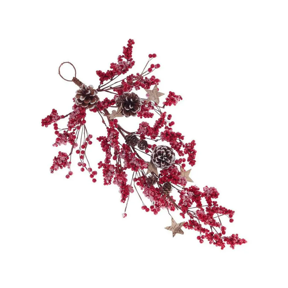 Ветка рябины 20x10 см Santreyd STLM-2007659