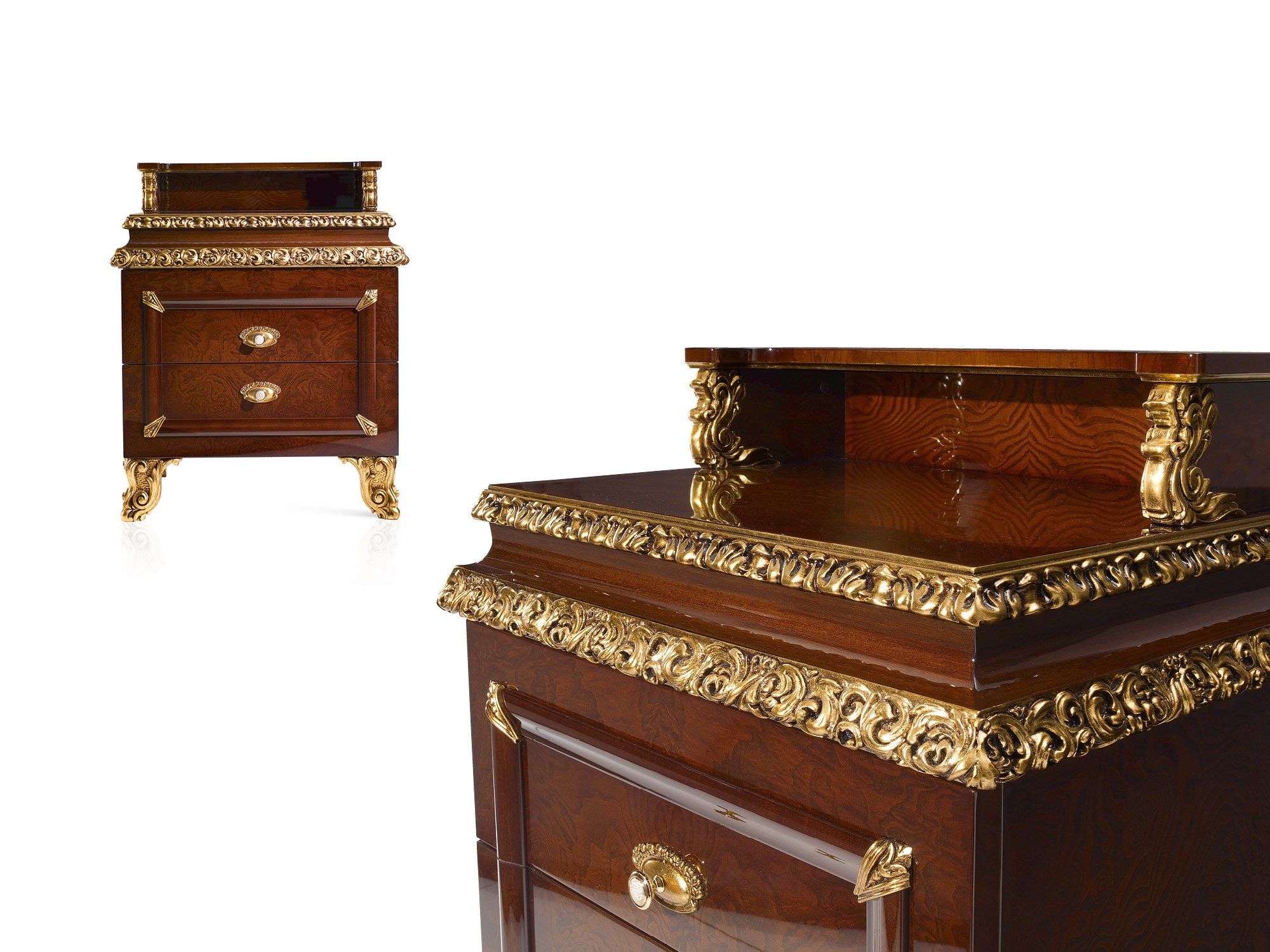 Прямоугольная тумбочка с ящиками A.R. Arredamenti Grand Royal ARCH-00035613 - Вид №3