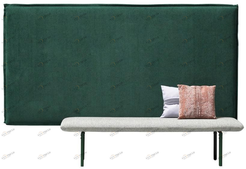 Sancal Скамья со спинкой, обитая тканью Rew sun-id-1406483