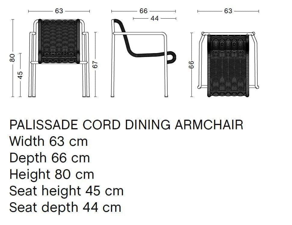 Садовое кресло с подлокотниками In Stock Hay ARCH-00135717 - Вид №5