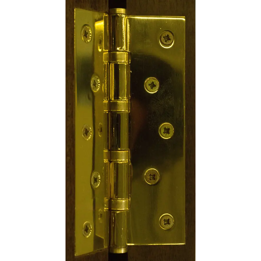 13965282 Петля универсальная Fuaro 4BB 125x75x2.5 мм сталь цвет матовое золото STLM-0004068  - Вид №4